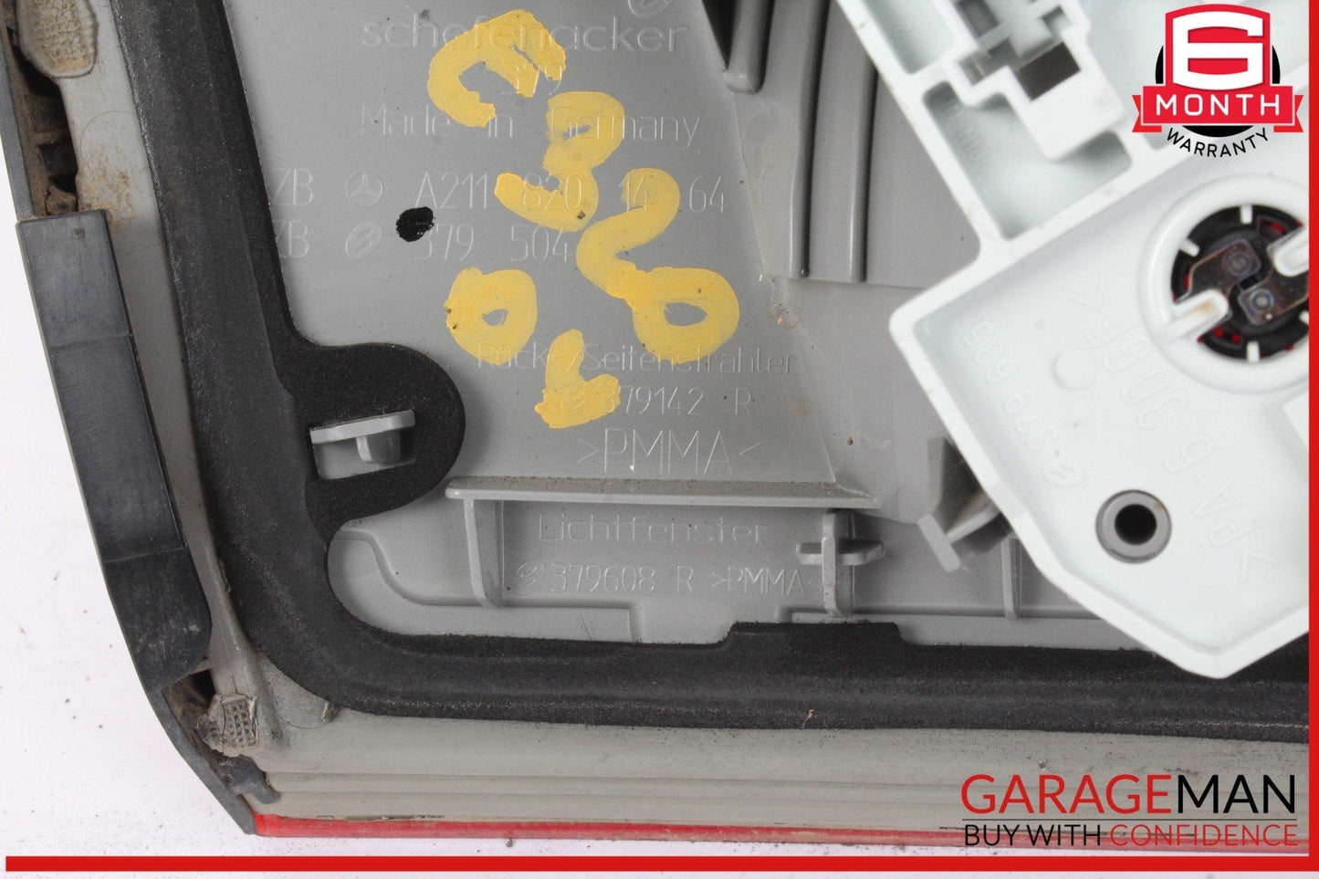 03-06 Mercedes W211 E320 4MATIC Rear Right Passenger Side Inner Tail Light Lamp