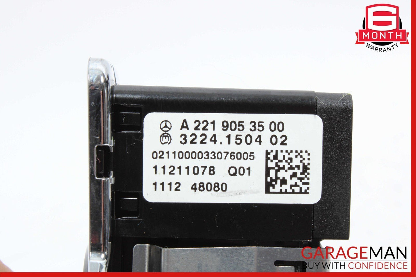 07-14 Mercedes W221 S550 S400 CL550 Headlight Head Light Switch Control Module