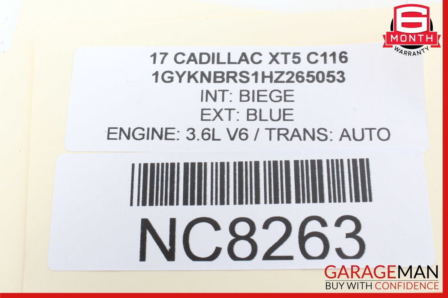 17-20 Cadillac XT5 Communication Battery Back Up Control Module Unit 42454411