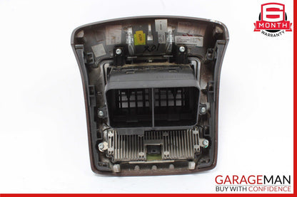 07-13 Mercedes W221 S550 Rear Center Console A/C Air Vent Trim Climate Control
