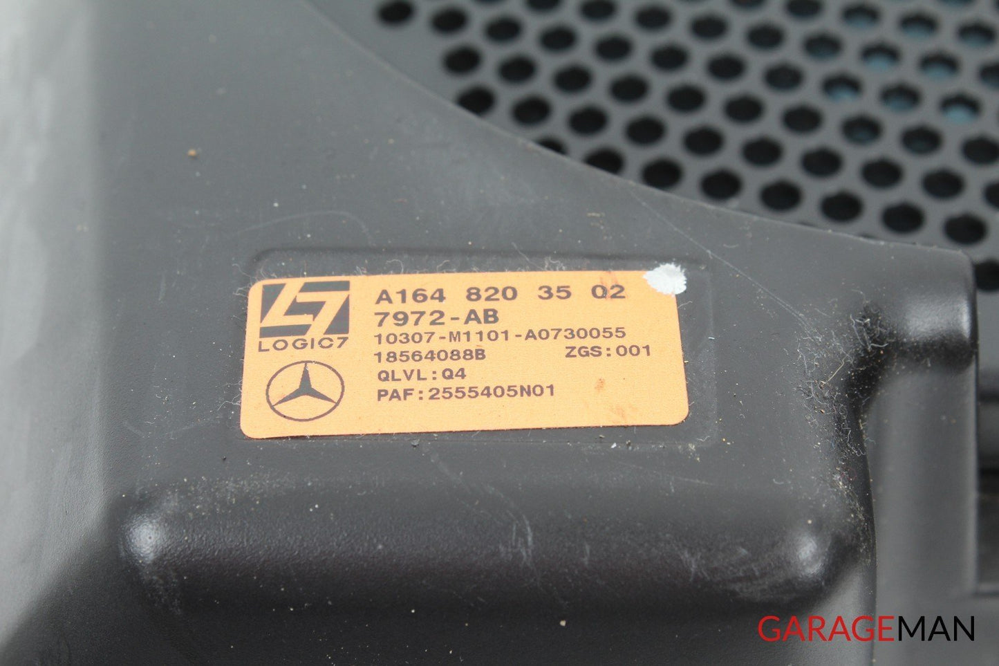 07-12 Mercedes X164 GL350 GL450 Rear Subwoofer Audio Speaker Harman Kardon OEM