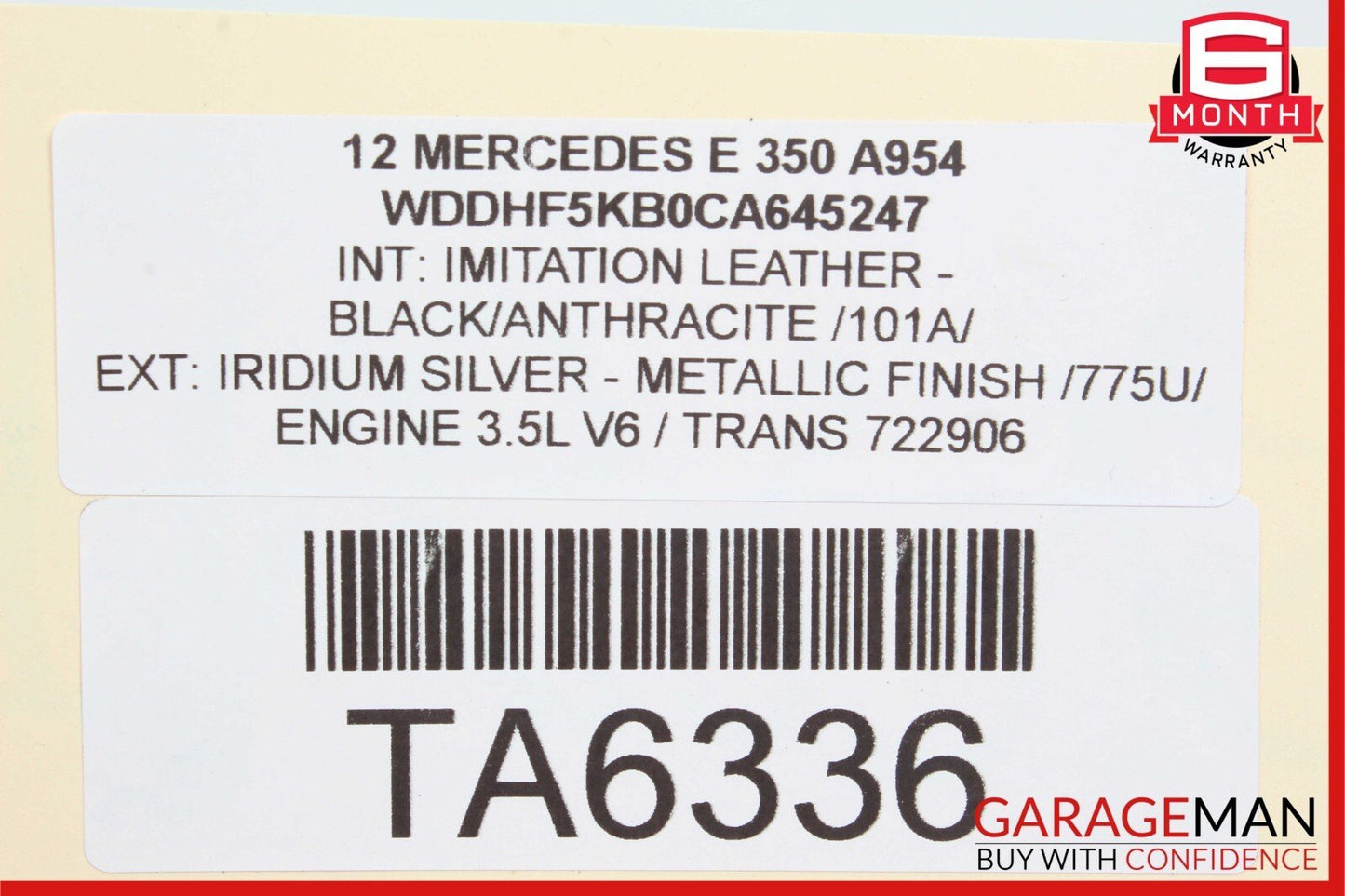 10-13 Mercedes W212 E350 S400 CL550 Active Lane Assist Front Camera OEM