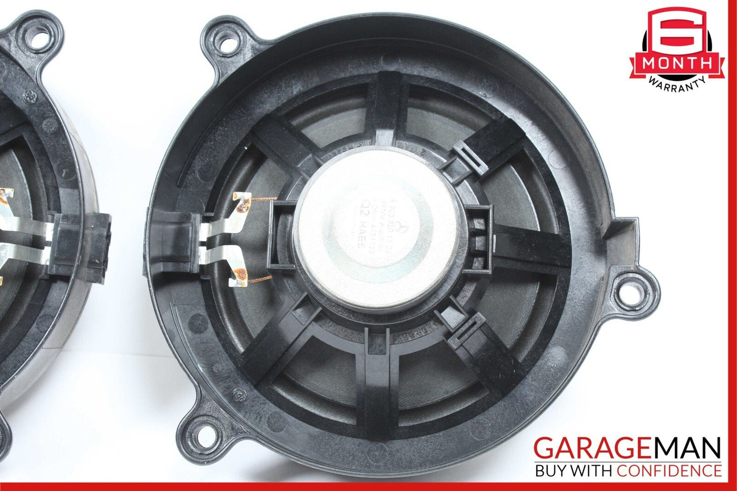 01-07 Mercedes W203 C240 Front Right & Left Side Door Sound Audio Speakers Set