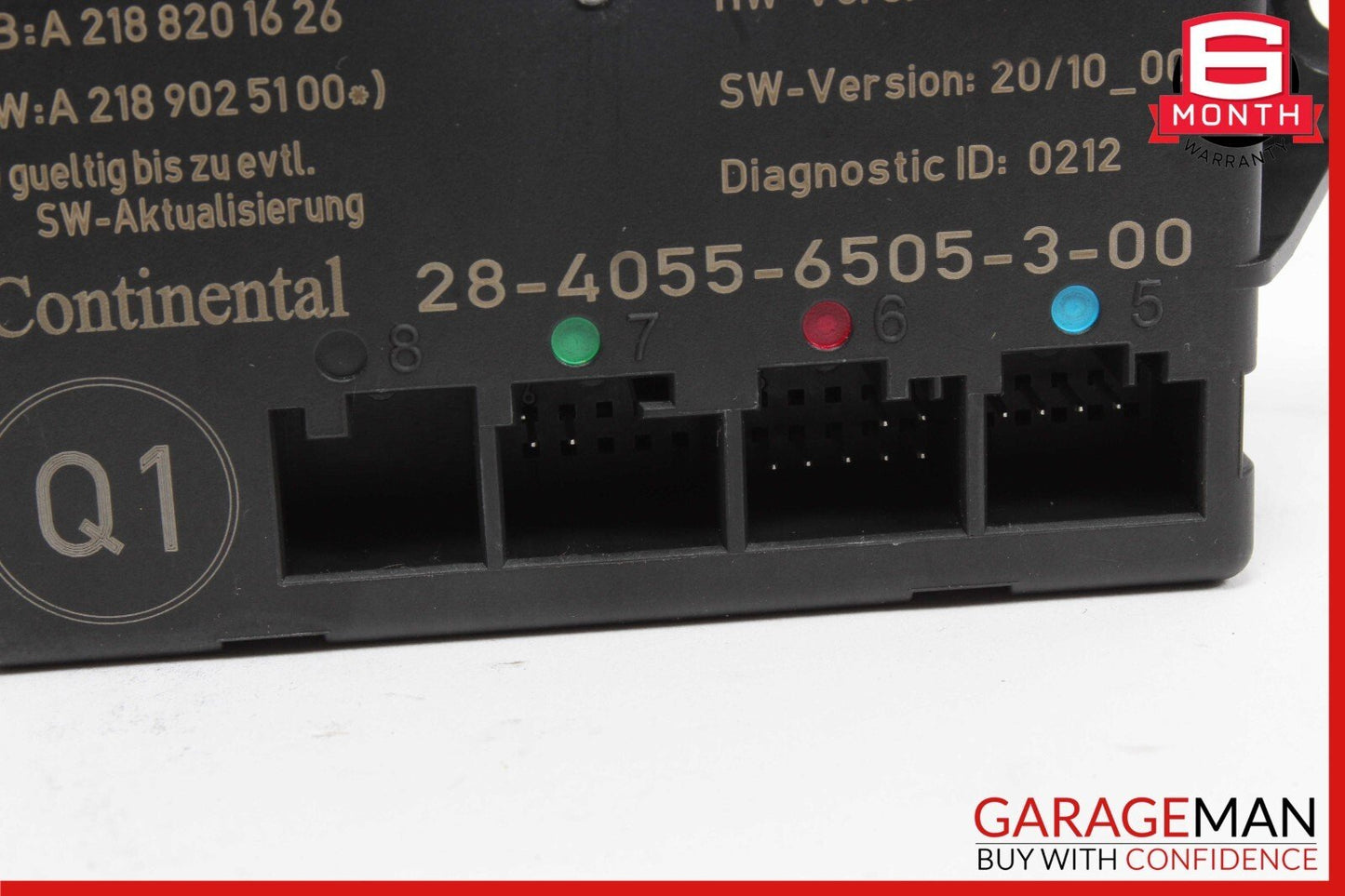 08-18 Mercedes W204 C250 C300 E250 CLS500 Rear Right Door Control Module Unit
