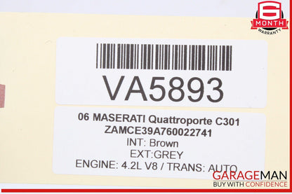 03-13 Maserati Quattroporte M139 Power Steering Chassis Control Module Unit OEM