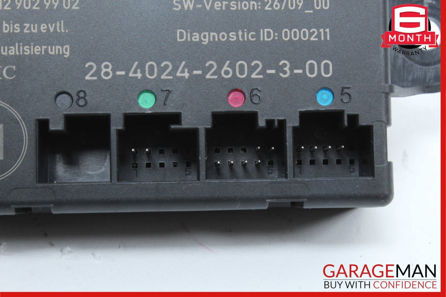 08-18 Mercedes W204 C300 GLK350 E350 Rear Right Side Door Control Module Unit