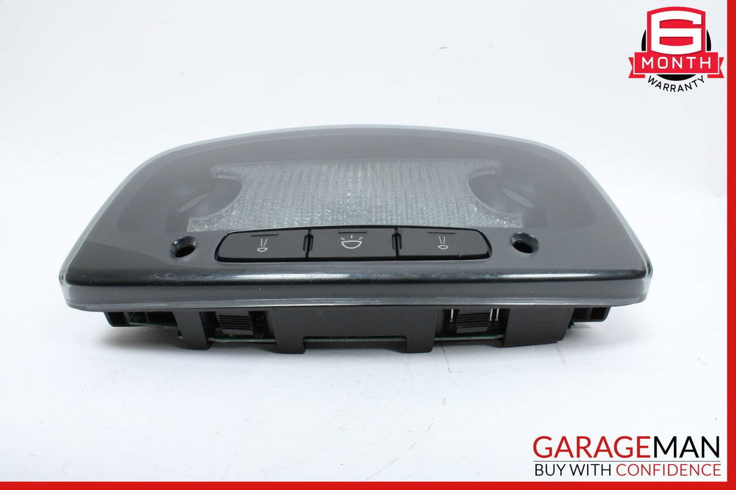 14-17 Maserati Ghibli Rear Overhead Dome Light Reading Lamp Module Black OEM