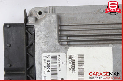 14-17 Maserati Ghibli ECU ECM Engine Computer Control Module Unit 670007174 OEM