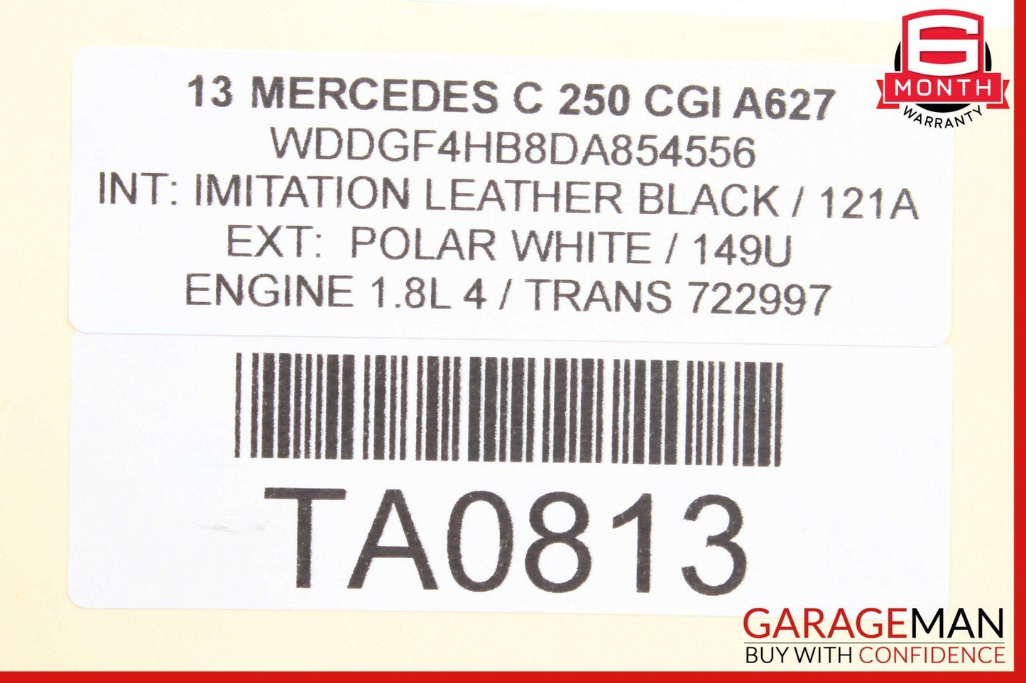 08-15 Mercedes W204 C250 C350 Power Steering Pump Reservoir Tank OEM