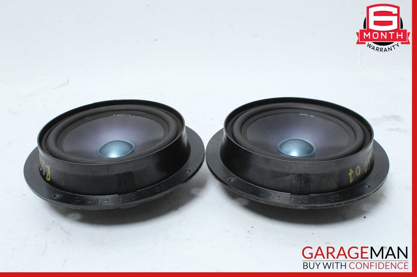 06-12 Mercedes W251 R350 GL550 ML550 Rear Right & Left Door Tweeter Speakers OEM