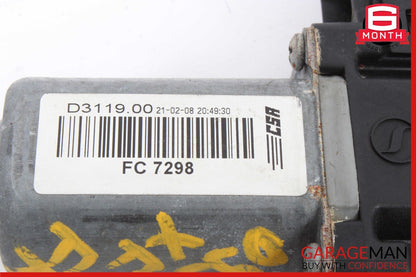 09-15 Jaguar XF Front Right Side Door Window Regulator Motor OEM