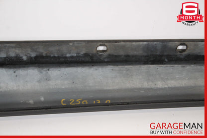 08-14 Mercedes W204 C250 Base Right Rocker Panel Side Skirt Molding Cover OEM