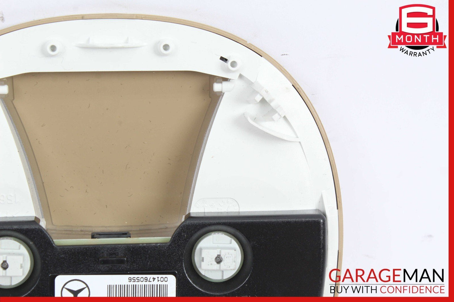 07-09 Mercedes W211 E550 E350 E63 AMG Rear Overhead Dome Light Reading Map Brown