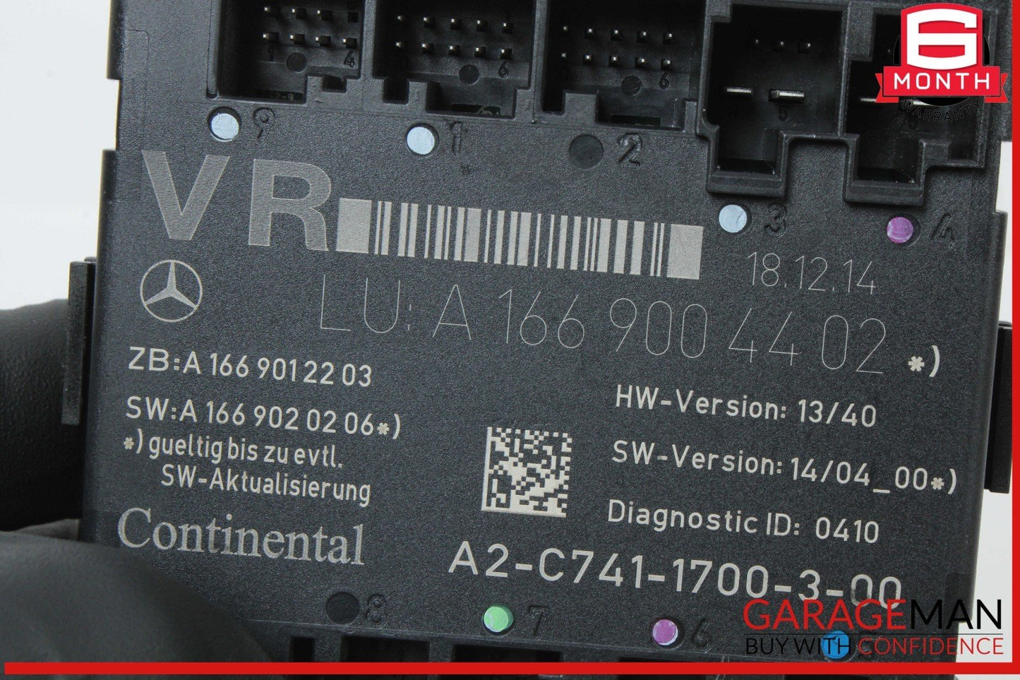 12-20 Mercedes W117 CLA250 CLA45 AMG ML350 Front Right Side Door Control Module