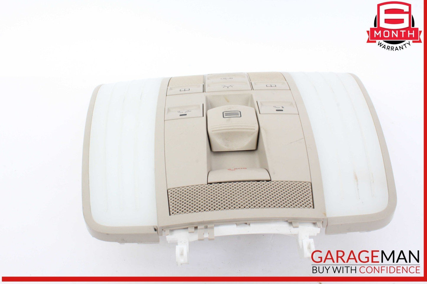 10-18 Mercedes W212 E350 Overhead Dome Light Lamp Beige 2129007116 OEM