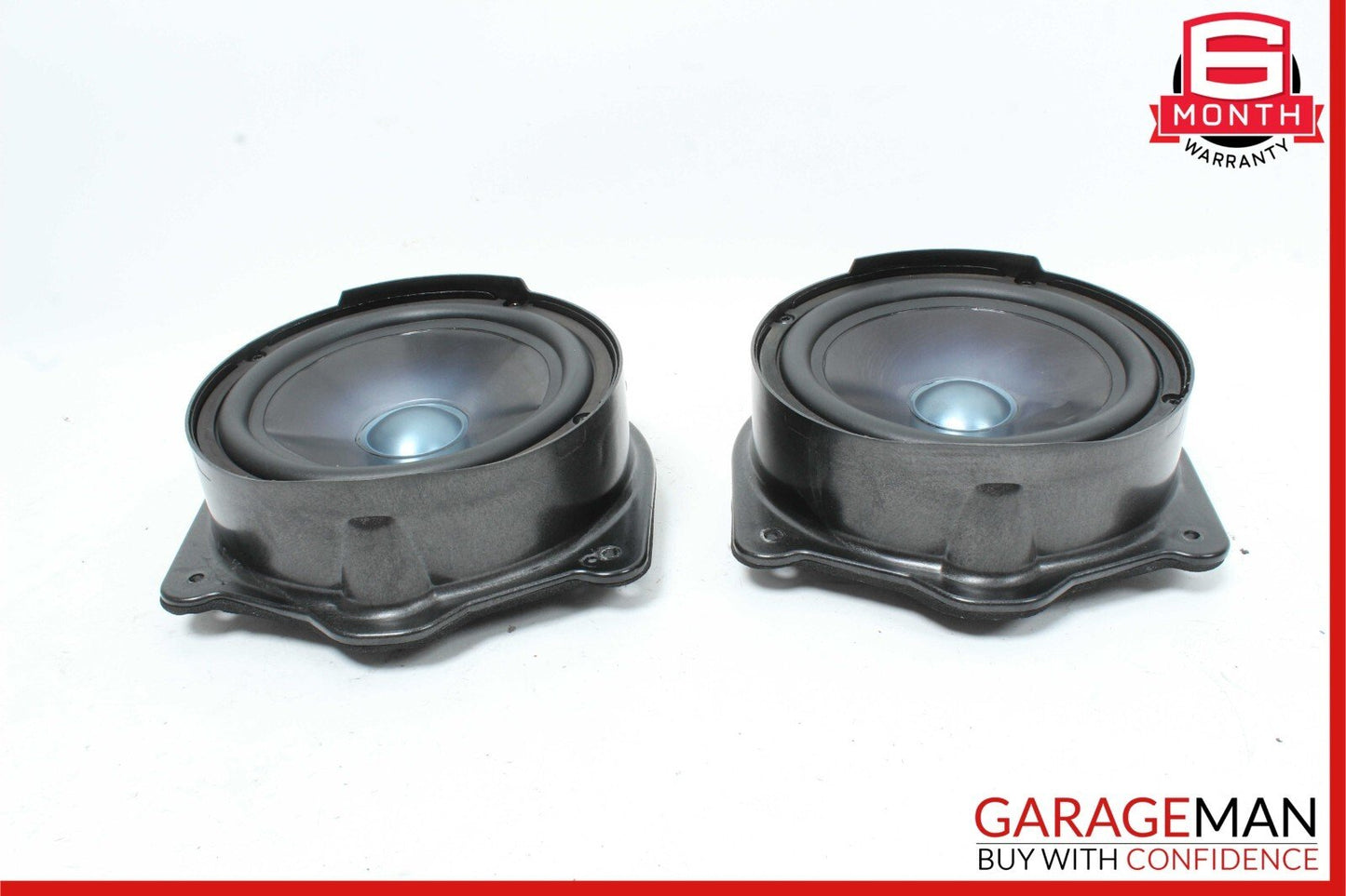 07-09 Mercedes W221 S550 Rear Left & Right Door Audio Sound Speaker Set of 2 OEM