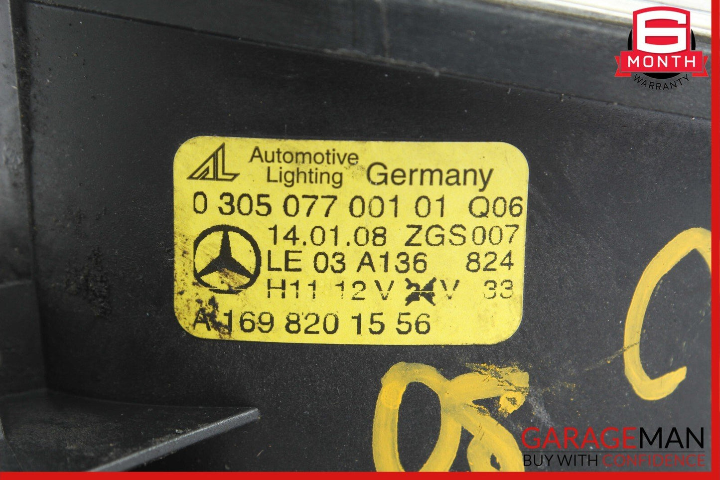 06-09 Mercedes W209 CLK350 E350 Front Left Side Foglight Fog Light Lamp OEM
