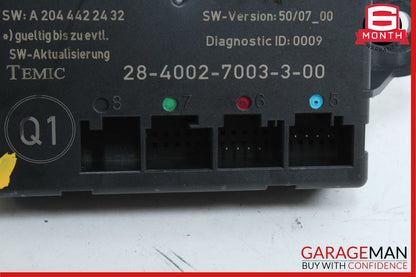 08-18 Mercedes W204 C300 C350 CLS500 Rear Right Side Door Control Module Unit