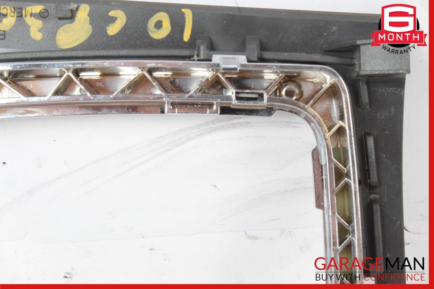 08-14 Mercedes W204 C300 Center Console Shift Shifter Plastic Trim Cover Wood