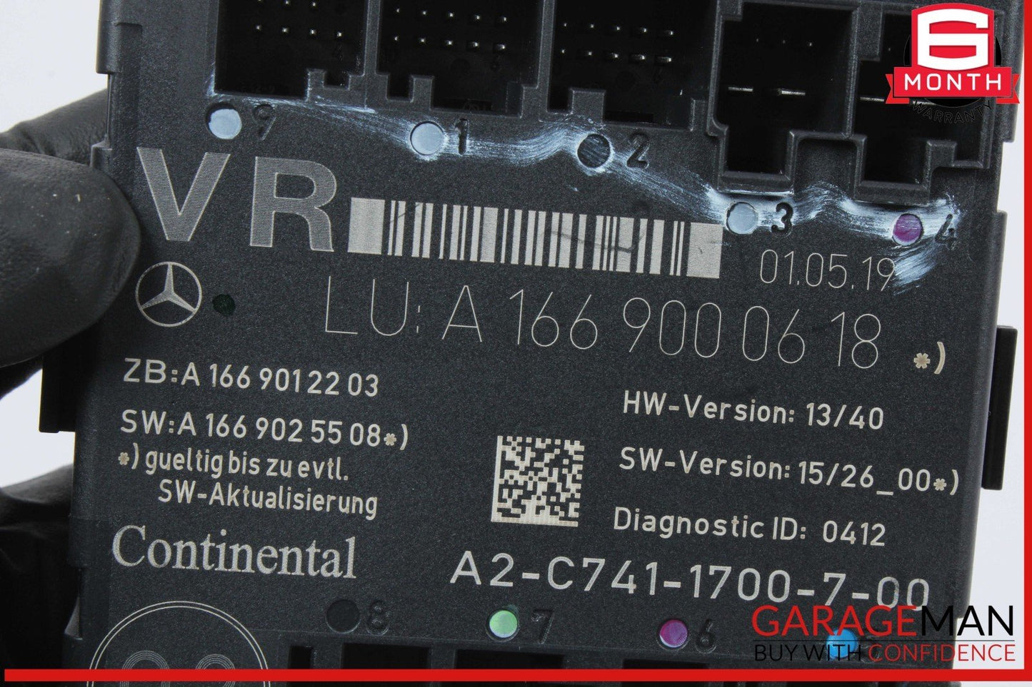 12-20 Mercedes X156 GLA250 ML350 Front Right Side Door Control Module Unit