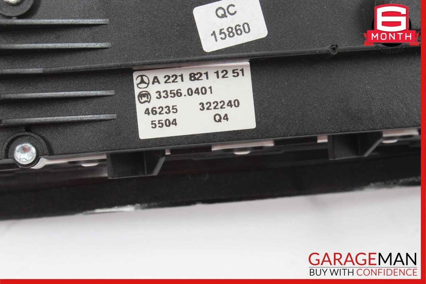 07-13 Mercedes W221 S550 CL550 Instrument Cluster Dash Control Switch Controller