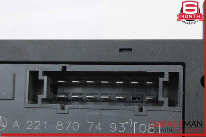 07-13 Mercedes-Benz S400 W221 Front Right Under Seat Control Module 2218707493