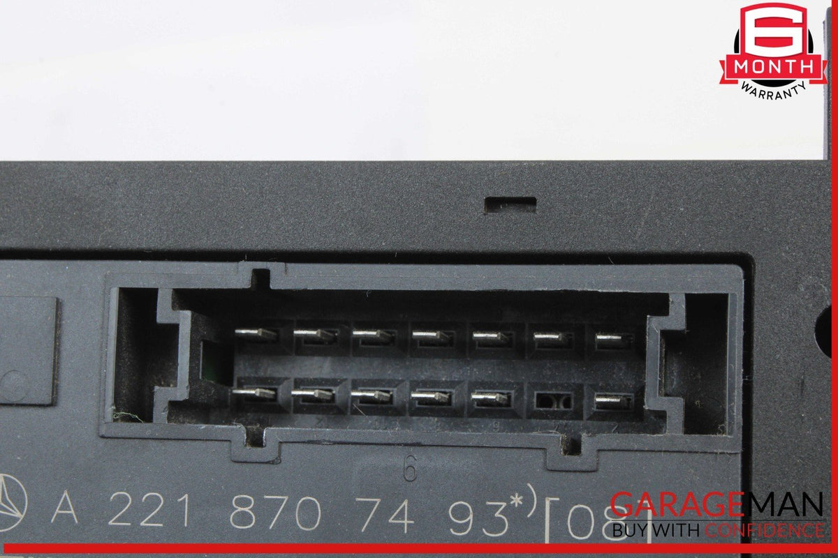 2007-2013 Mercedes-Benz S400 W221 Under Seat Control Module 2218707493 Genuine