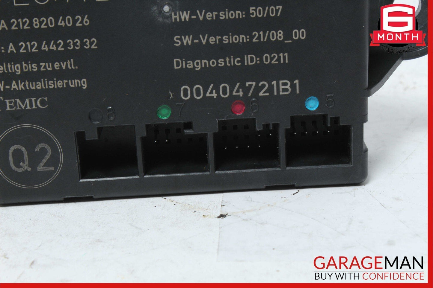 08-18 Mercedes W212 E350 C350 C300 Rear Right Side Door Control Module Unit OEM