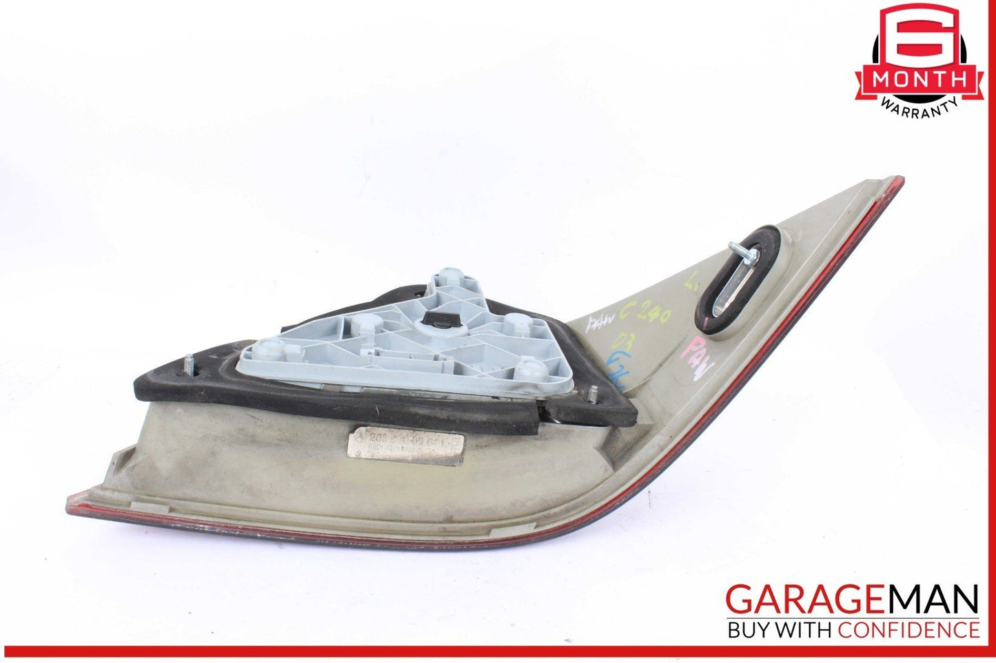 01-04 Mercedes W203 C32 AMG C230 C320 Rear Left Driver Side Tail Light Lamp OEM