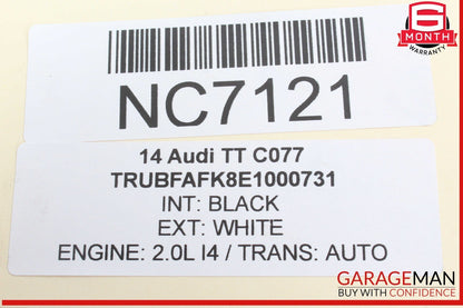 08-15 Audi TT TTS Quattro Front Right Passenger Side Brake Caliper OEM