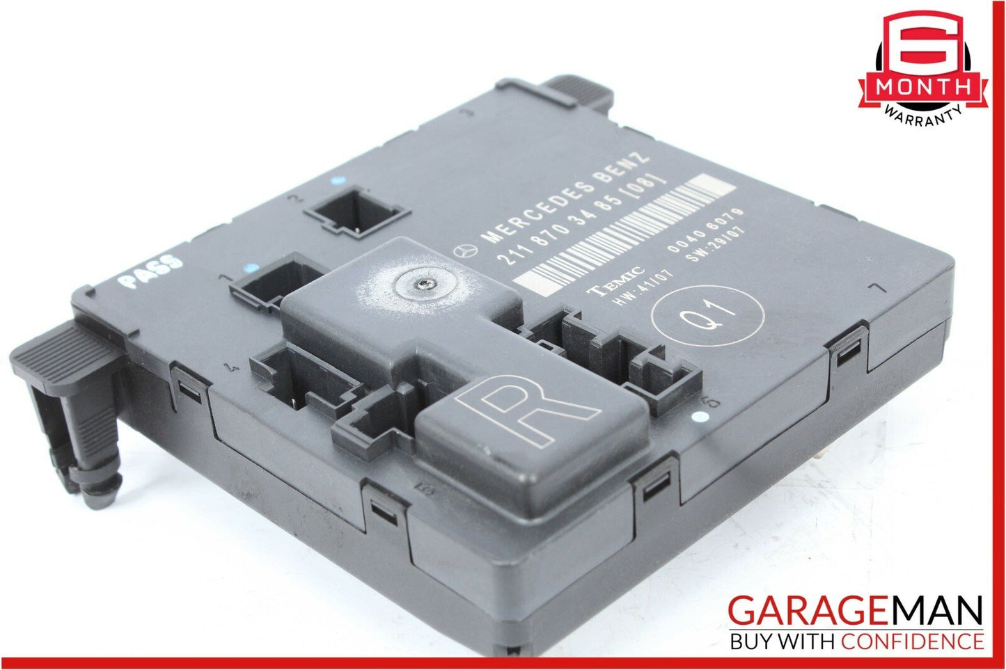07-09 Mercedes W211 E350 E550 Rear Right Passenger Side Door Control Module OEM