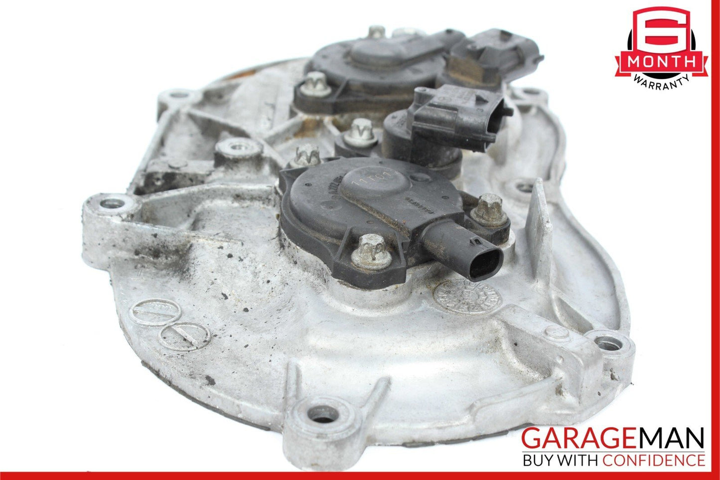 06-13 Mercedes W211 E350 S550 Front Right Engine Timing Chain Cover Plate OEM