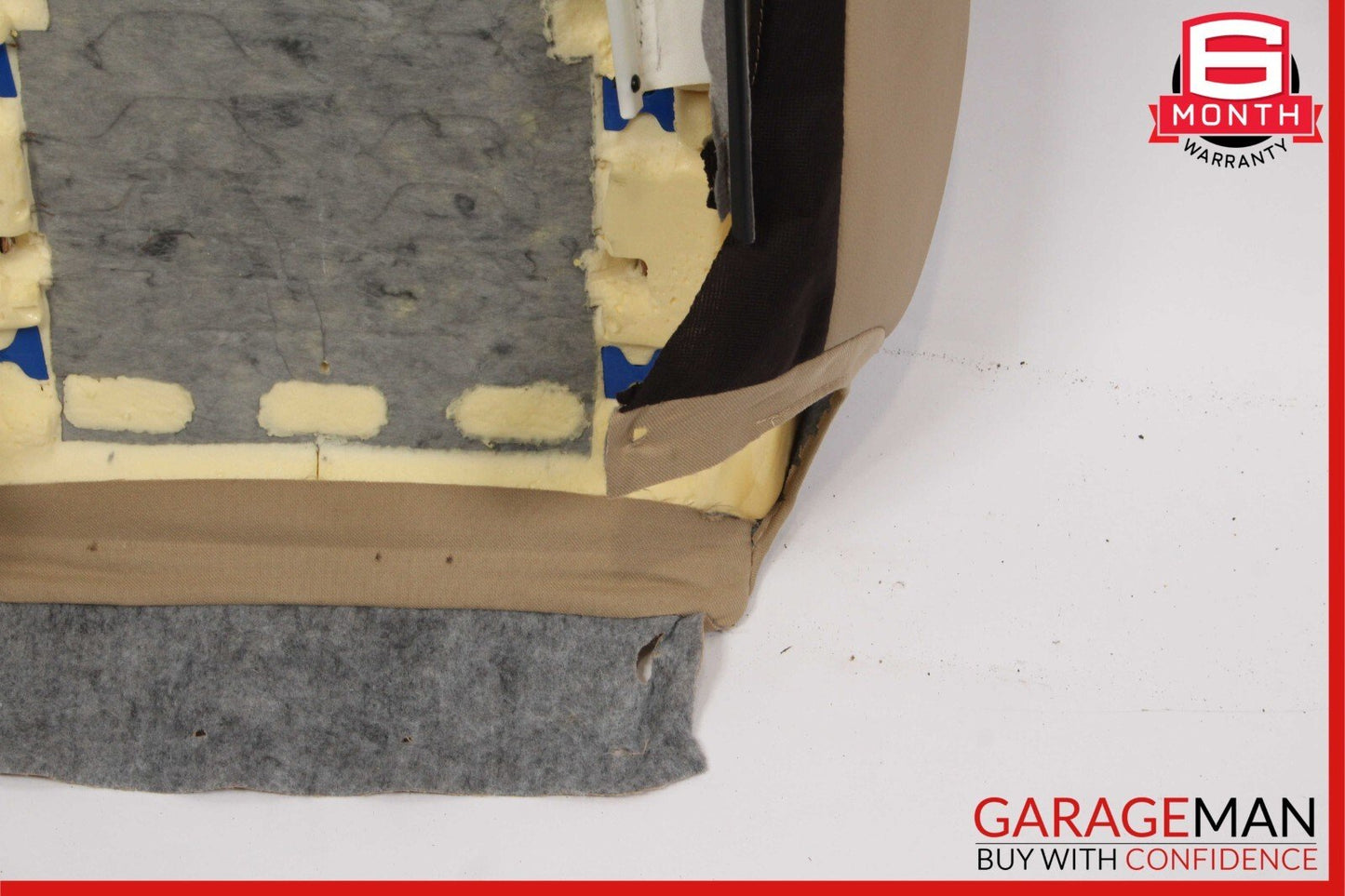 06-08 Mercedes W164 ML500 ML350 Front Right Side Top Upper Seat Cushion Brown