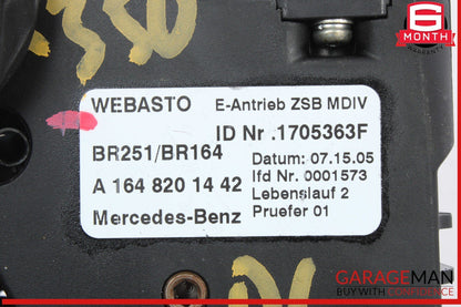 06-13 Mercedes W251 R350 4MATIC Panoramic Sunroof Sun Roof Motor 1648201442 OEM