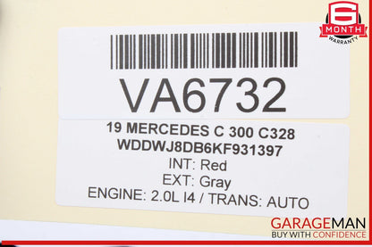 15-20 Mercedes W205 C300 GLC43 AMG Front Left Side Dash Air Vent Duct OEM