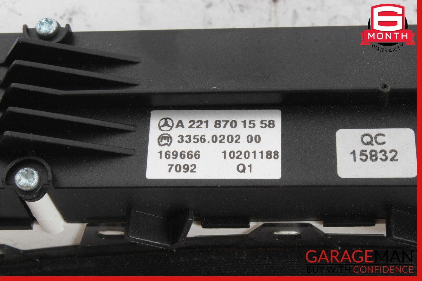 07-14 Mercedes W221 S550 S400 CL550 Dashboard Dash Control Switch Panel OEM