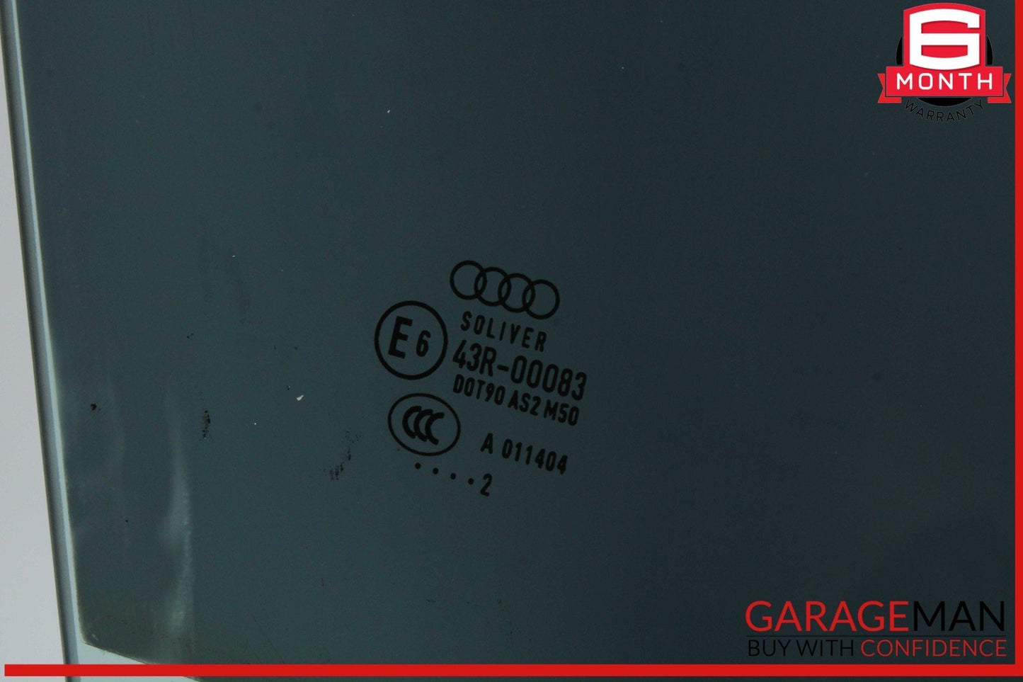 12-18 Audi A7 Front Right Passenger Side Door Window Auto Glass OEM