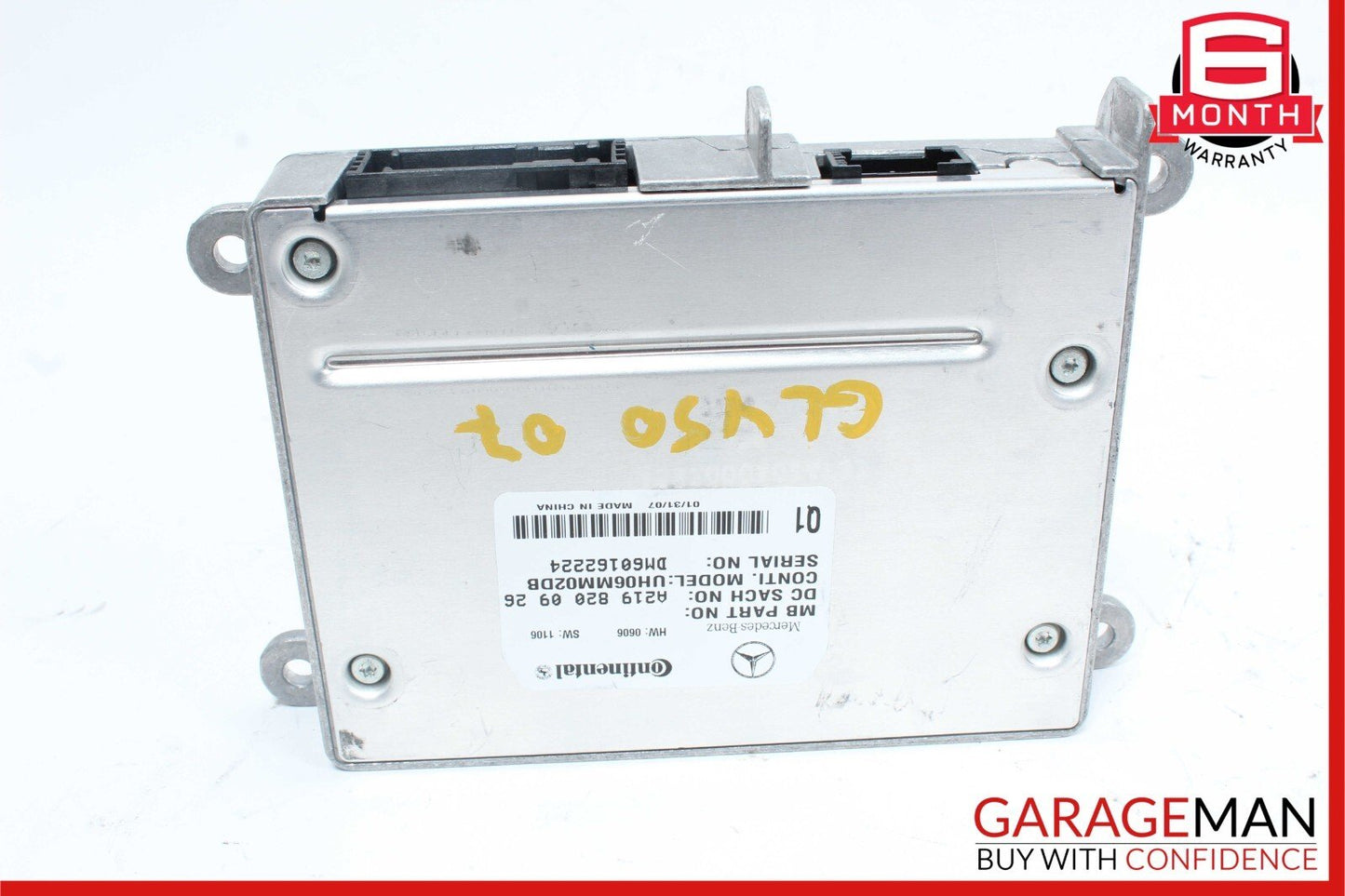06-12 Mercedes X164 GL450 CLS550 Communication Control Module 2198200926 OEM