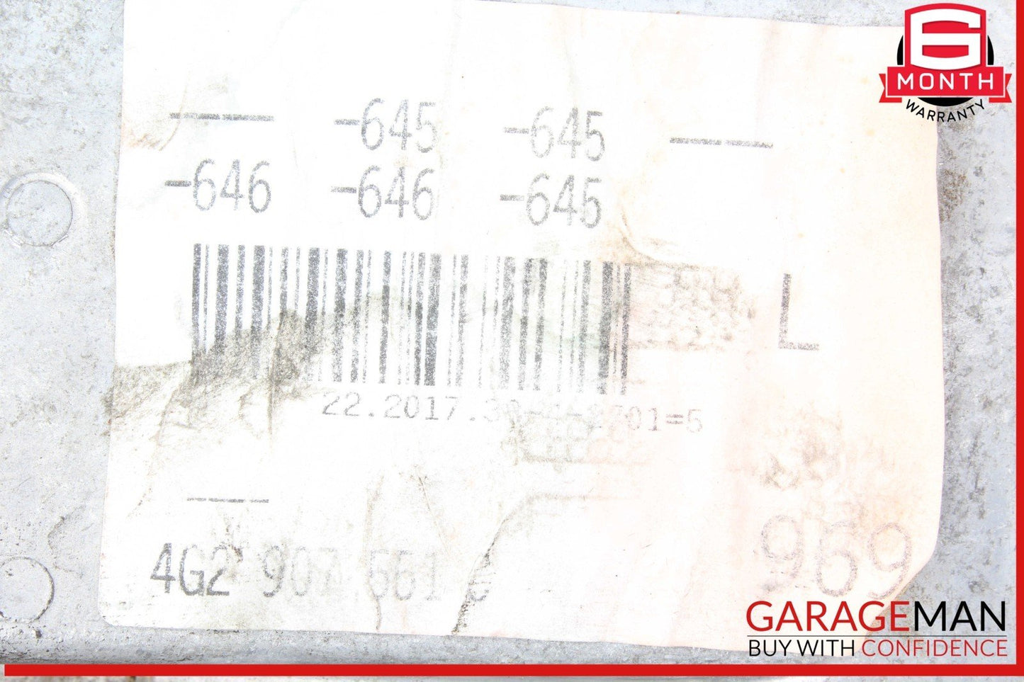 16-18 Audi A6 A7 Engine Computer ECU ECM Control Module Unit 4G2907551C OEM