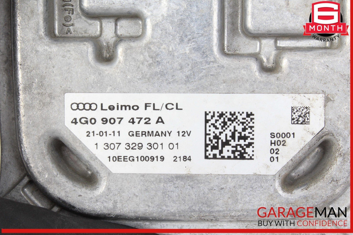 12-15 Audi A7 A6 S7 Headlight Bulb Ballast Control Module 4G0907472 OEM