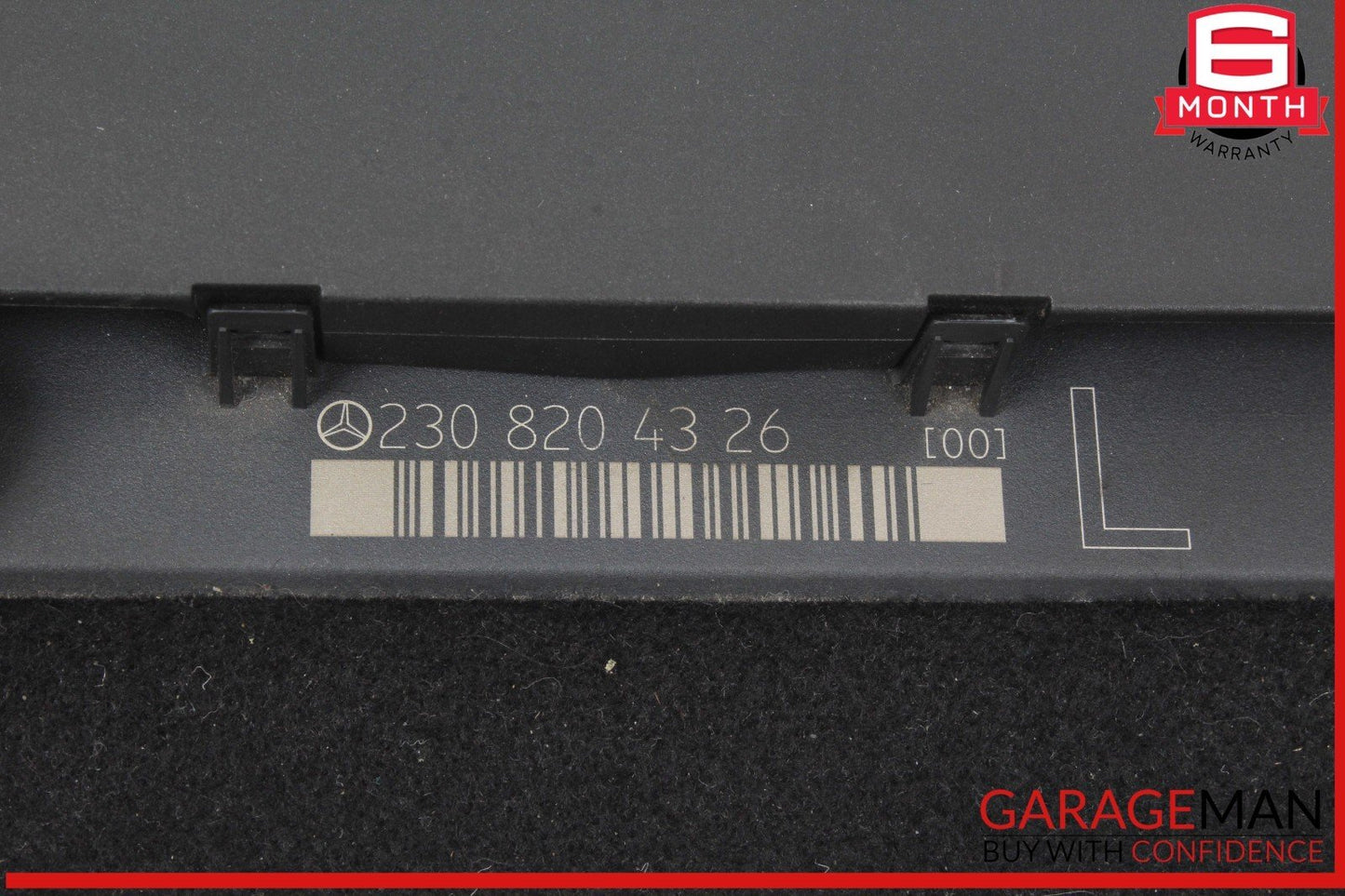 03-12 Mercedes R230 SL500 SL55 AMG Front Left Side Under Seat Control Module OEM