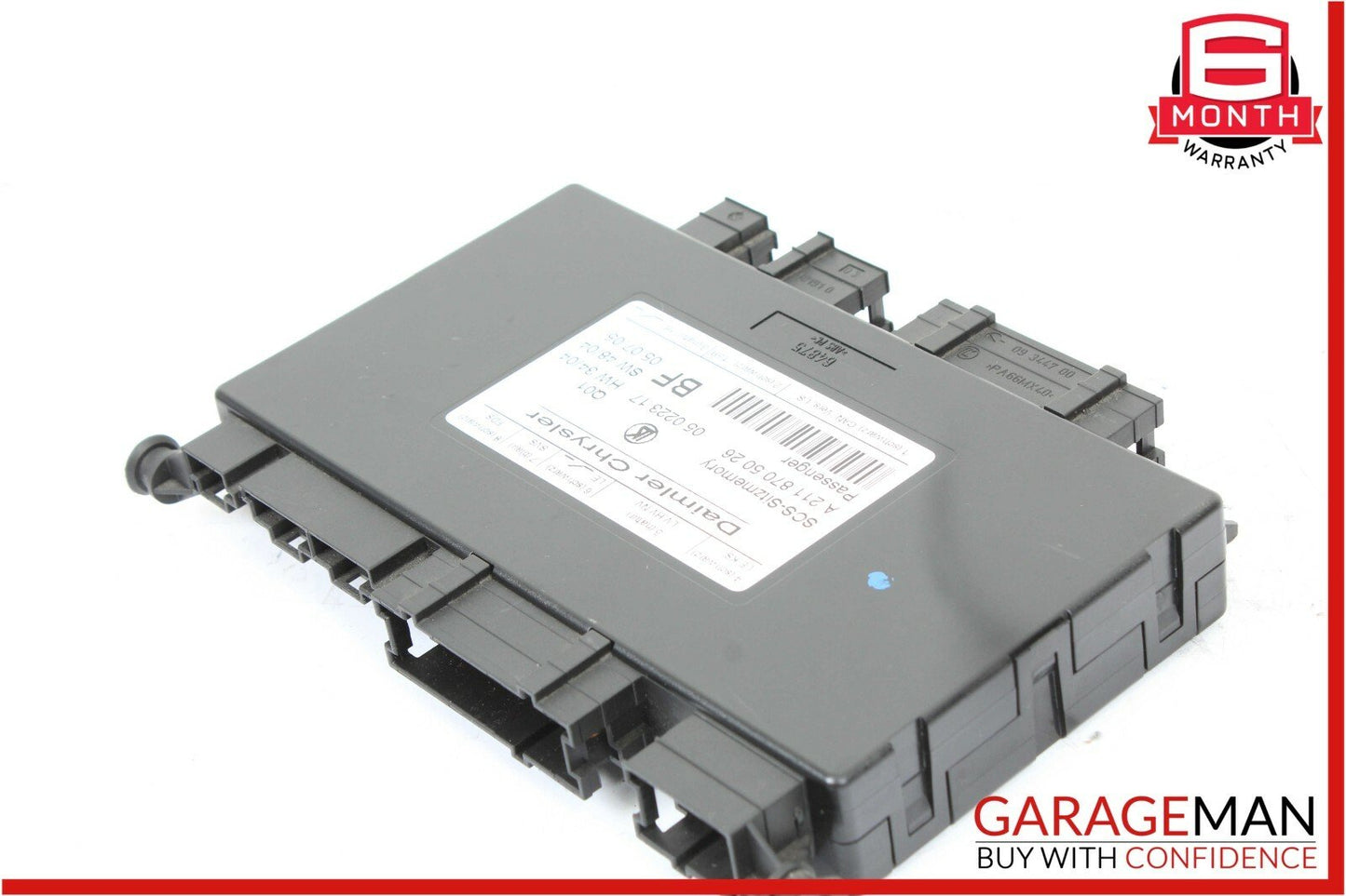 03-11 Mercedes W219 CLS500 Under Seat Control Module Front Right Side OEM
