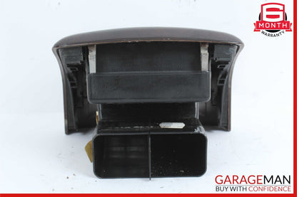 07-13 Mercedes W221 S550 Rear Center Console AC A/C Air Vent Trim Bezel Wood OEM