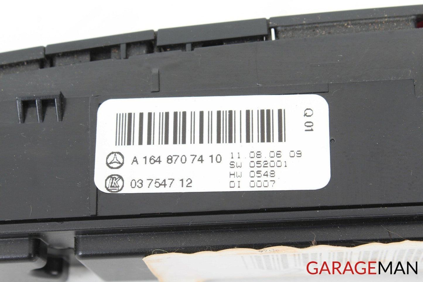 06-11 Mercedes W164 ML350 Center Dash ESP DSR Hazard Light Switch Module OEM