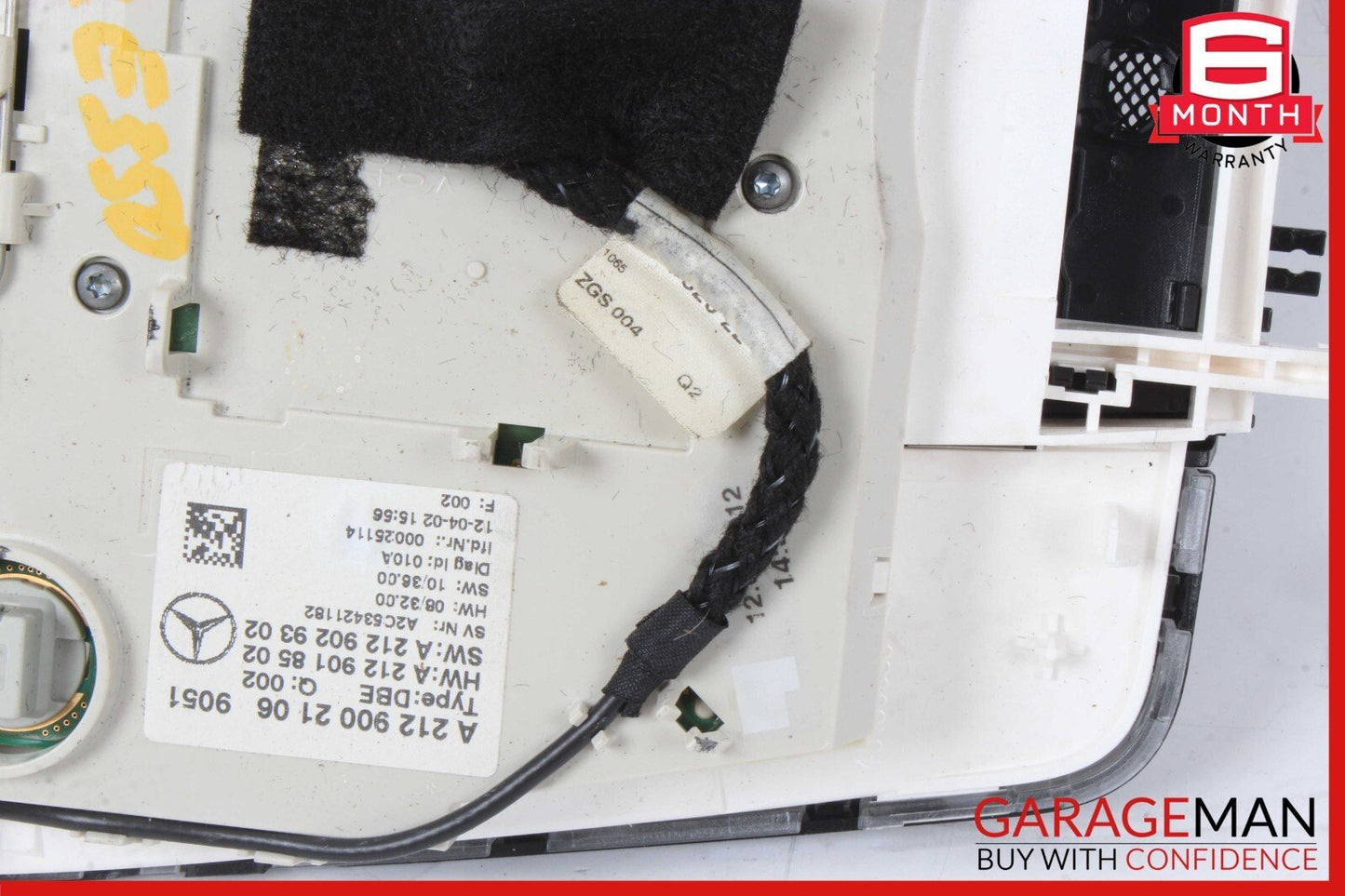 10-17 Mercedes W212 E350 C250 C350 Overhead Dome Light Lamp Reading Map OEM