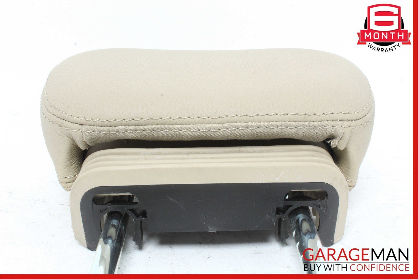 05-11 Mercedes R171 SLK280 Front Left / Right Side Seat Headrest Head Rest Beige