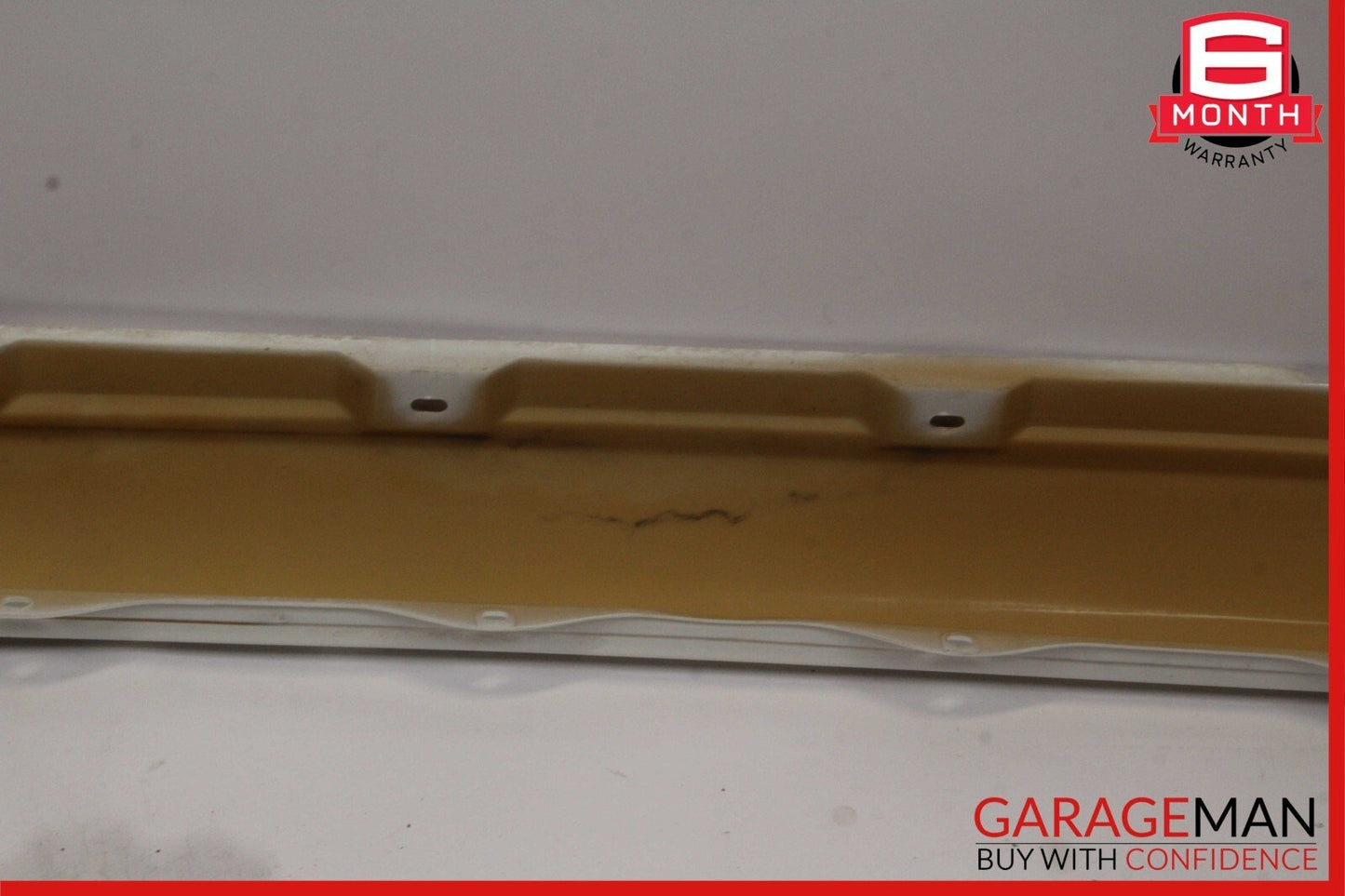 06-13 Mercedes W251 R350 Left Side Skirt Rocker Moulding Panel Alabaster White