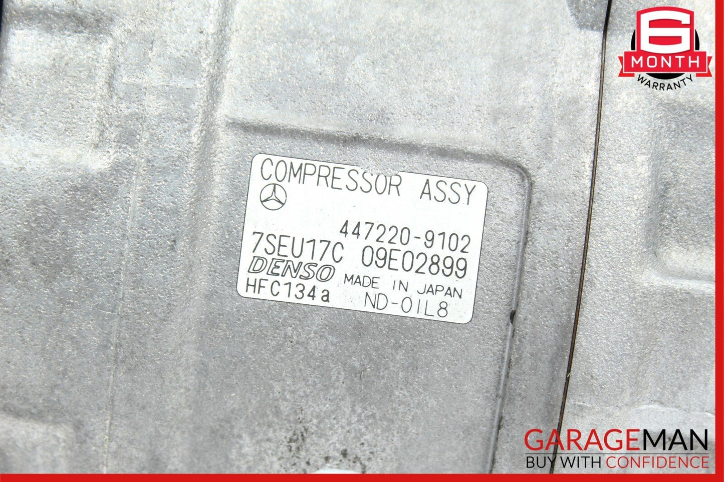 03-06 Mercedes R230 SL500 SL55 AC A/C Air Conditioning Compressor 0012300211 OEM