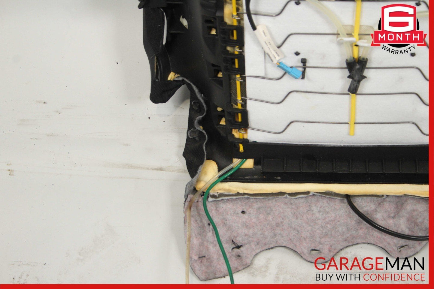 10-17 Mercedes W207 E350 E550 Coupe Front Right Top Upper Seat Cushion Black OEM