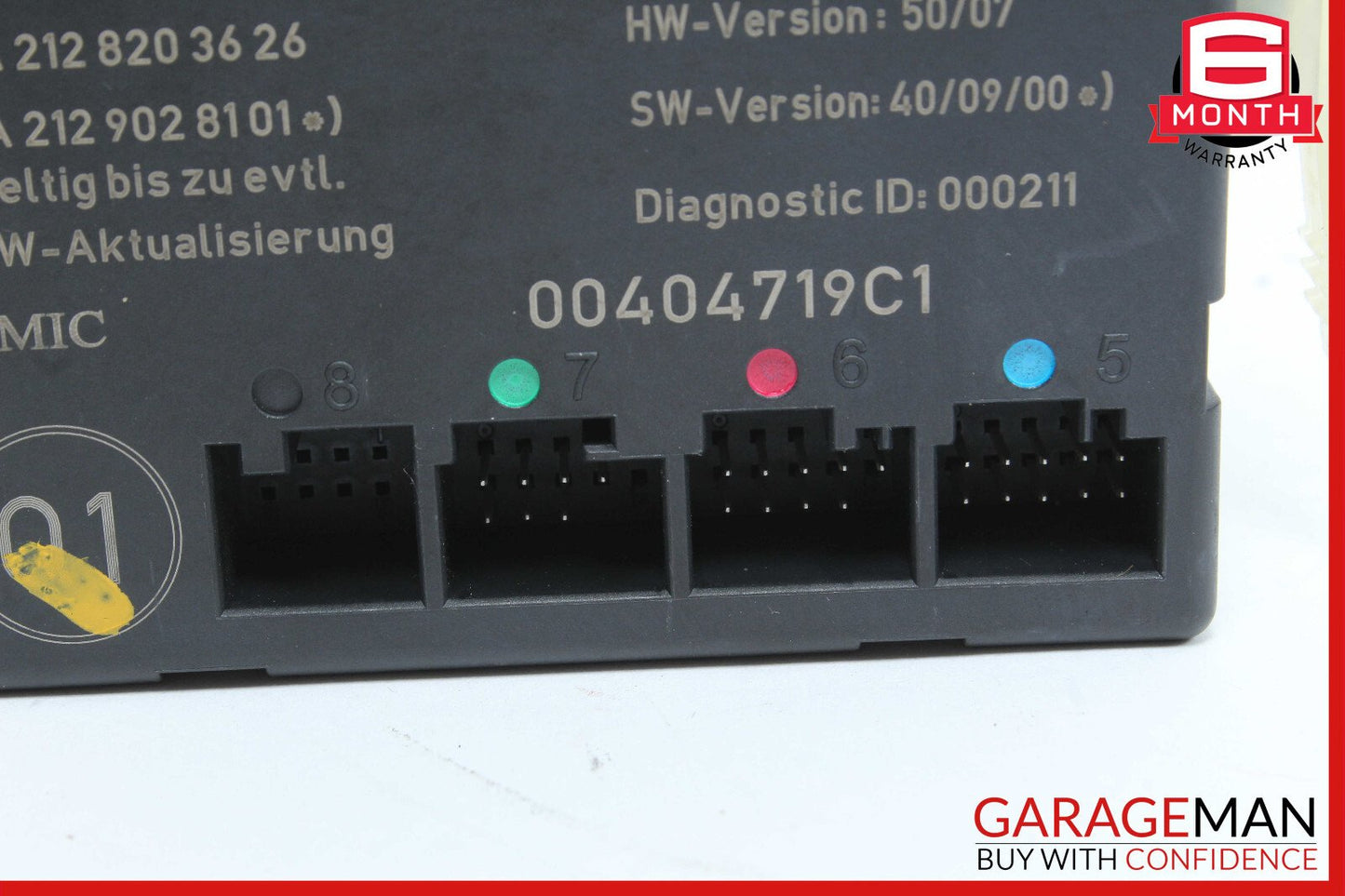 08-18 Mercedes W204 C250 E350 Front Right Side Door Control Module OEM